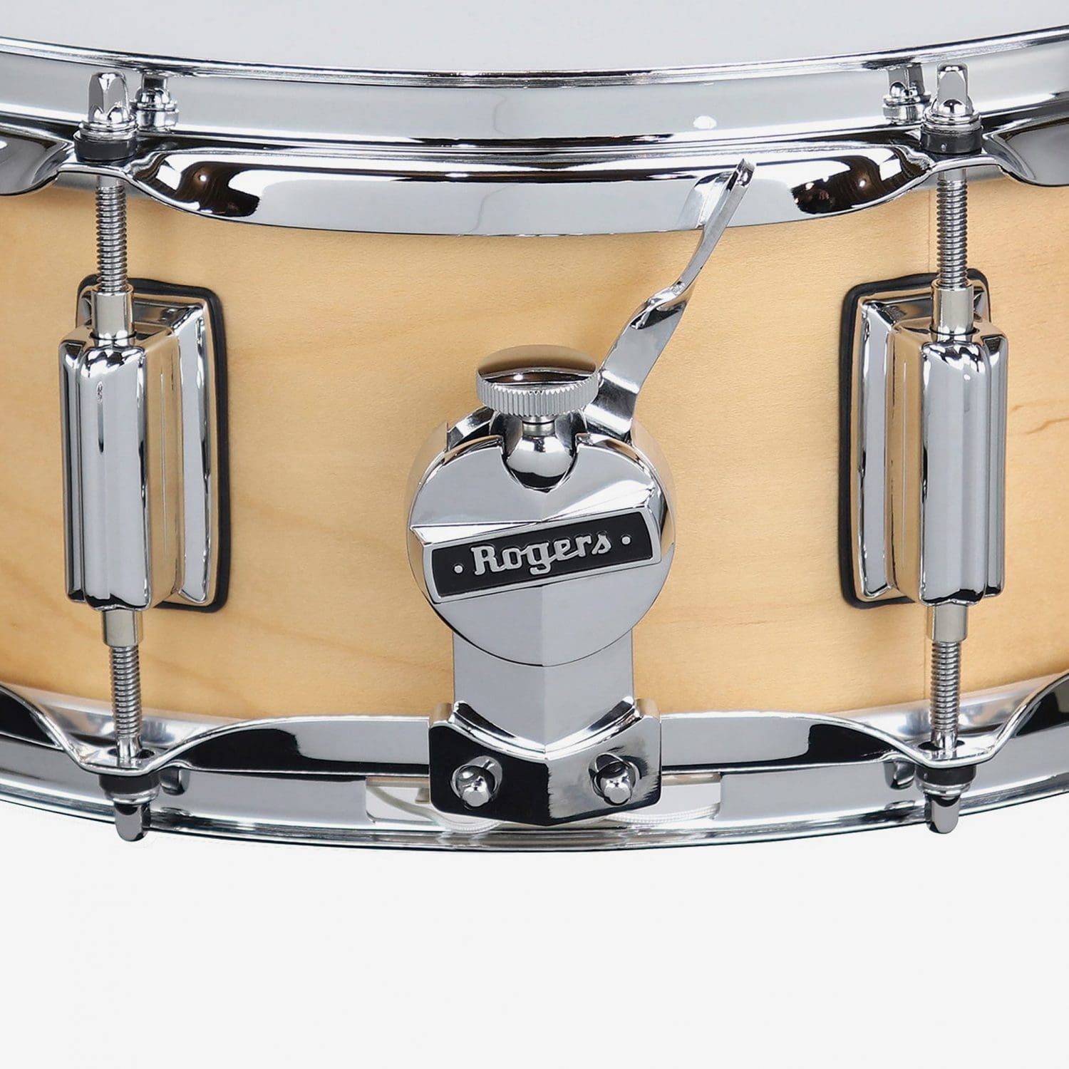 Rogers Drums Powertone Satin Natural Snare Drum | Big Bang