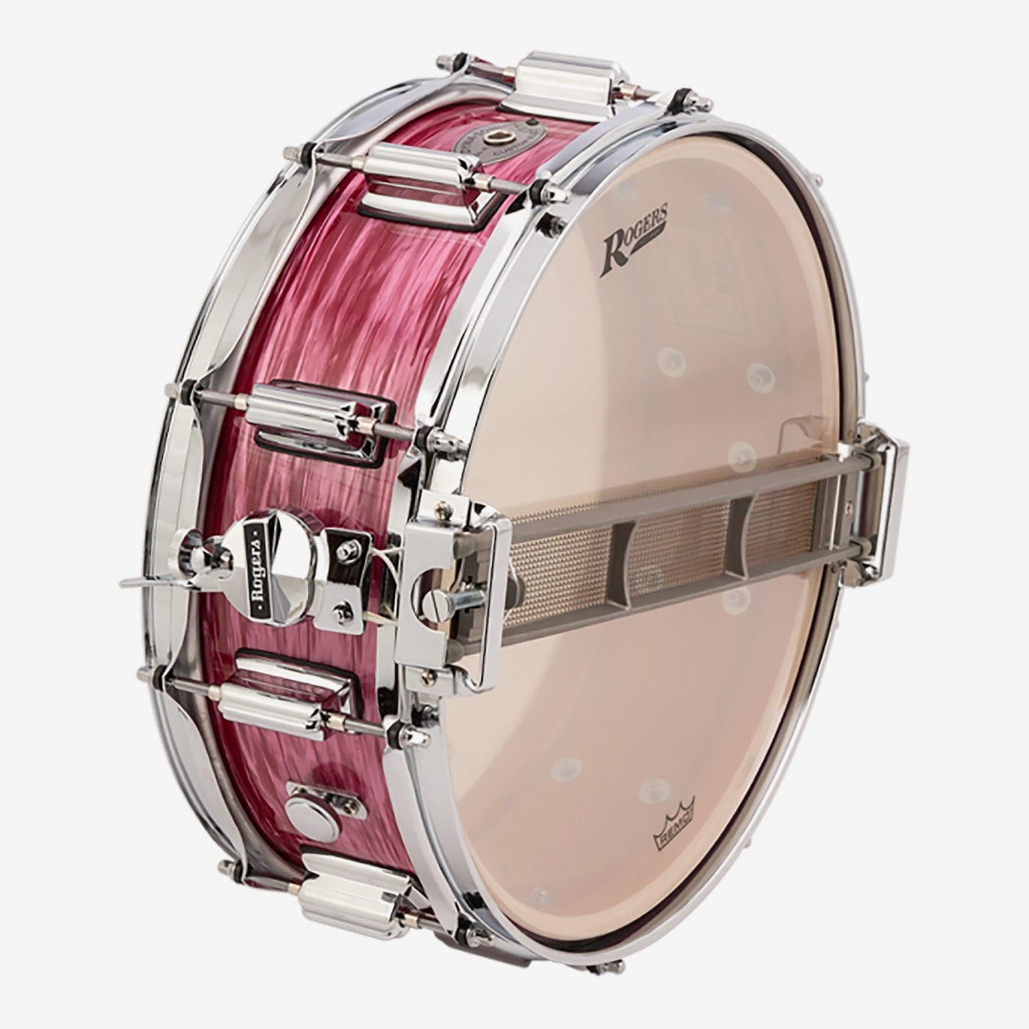Red Ripple Dyna-Sonic Snare Drum