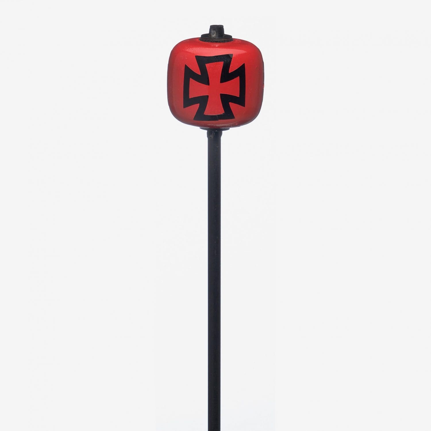 Wood Ball Bass Drum Beater in Red