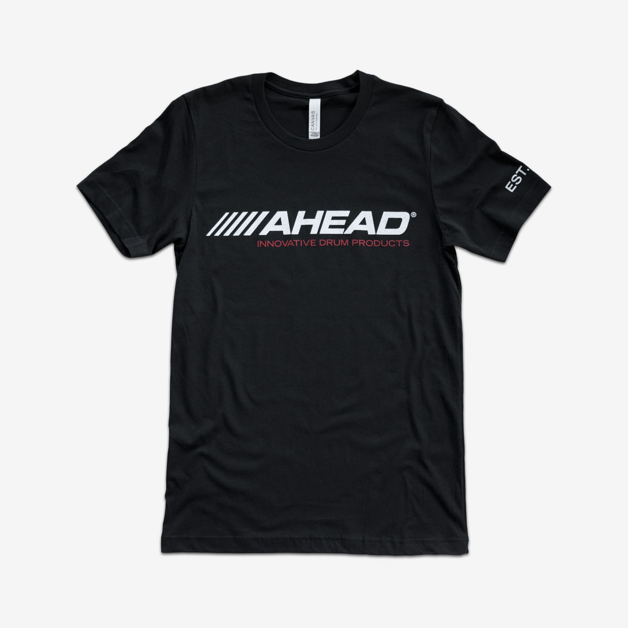 AHEAD AHEAD Black Innovative Logo T-Shirt | Big Bang Distribution