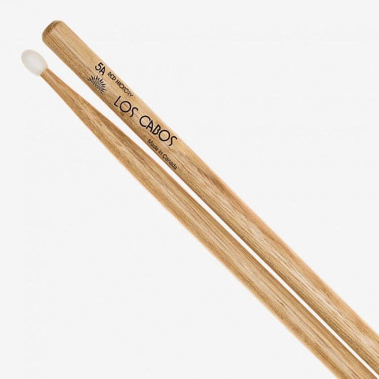 Los Cabos Drumsticks Red Hickory Nylon Tipped Drumsticks