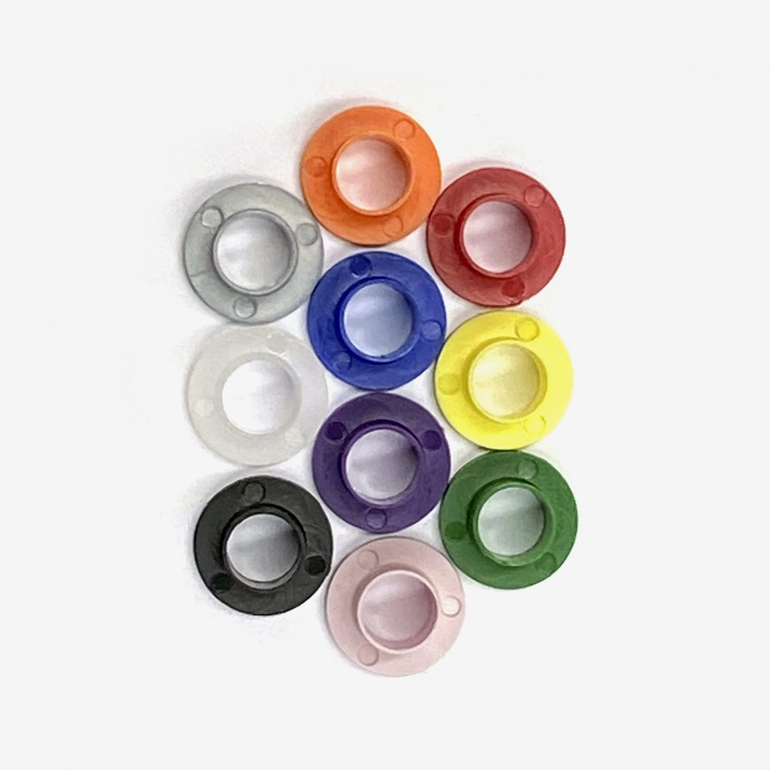 100-Pack Nylon Tension Rod Washers