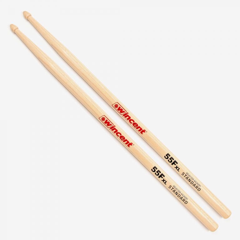 Wincent Drumsticks Hickory Standard Taper Extra Reach Drumsticks