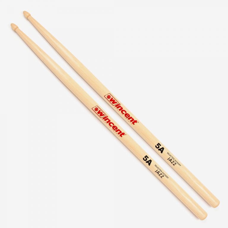 Wincent Drumsticks Hickory Jazz Taper Drumsticks