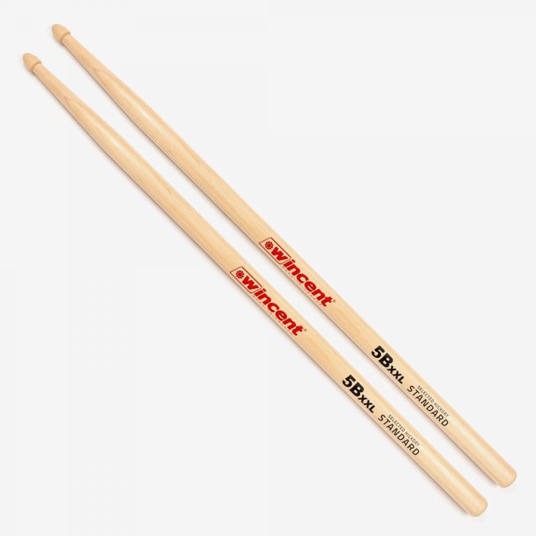 Wincent Drumsticks Hickory Standard Taper Extreme Reach Drumsticks