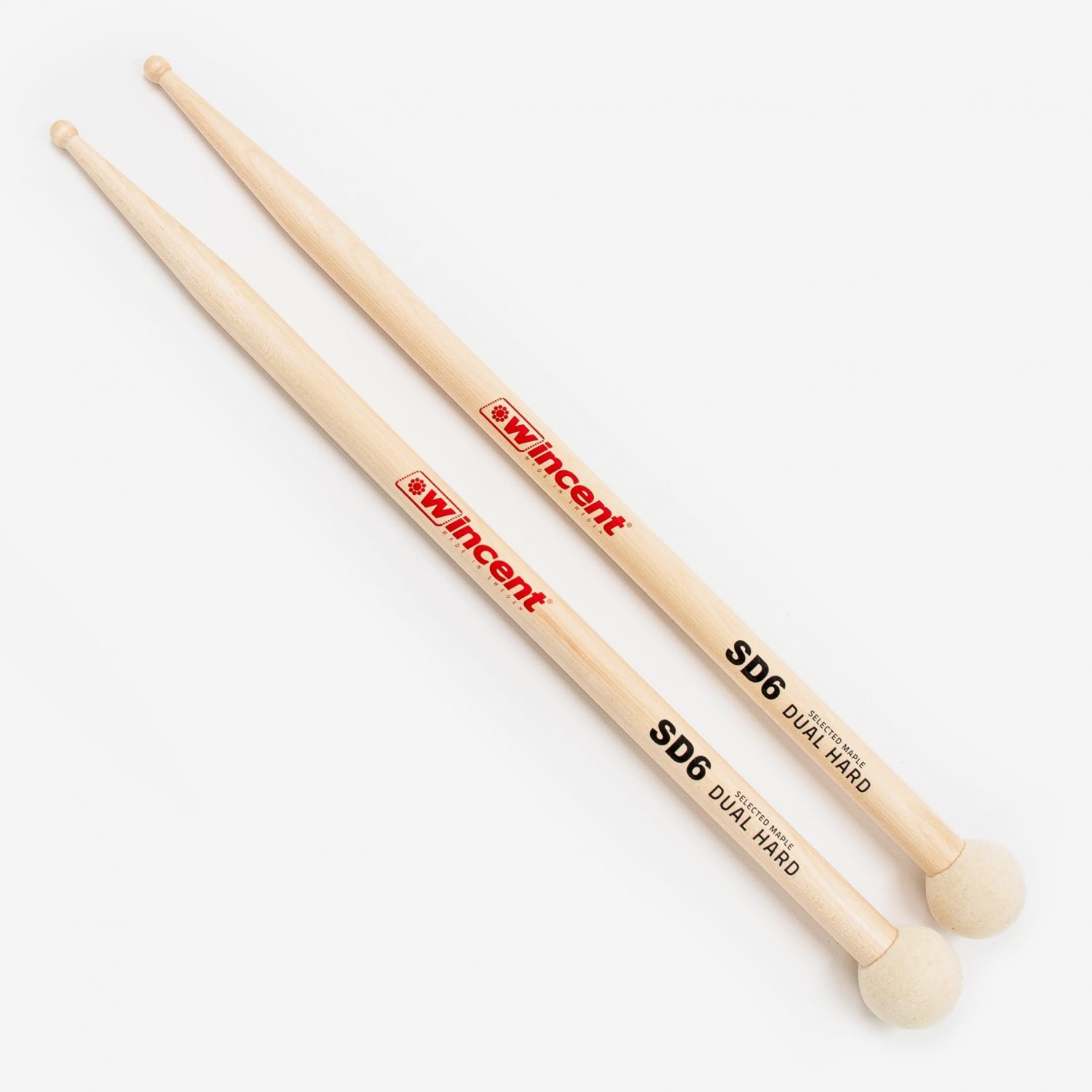 Dual Hard Double Sided Cymbal Mallet Pair