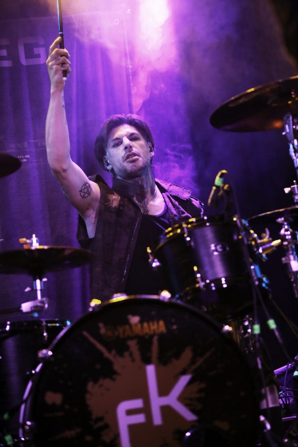 Nick Mason Living Dead Drummer