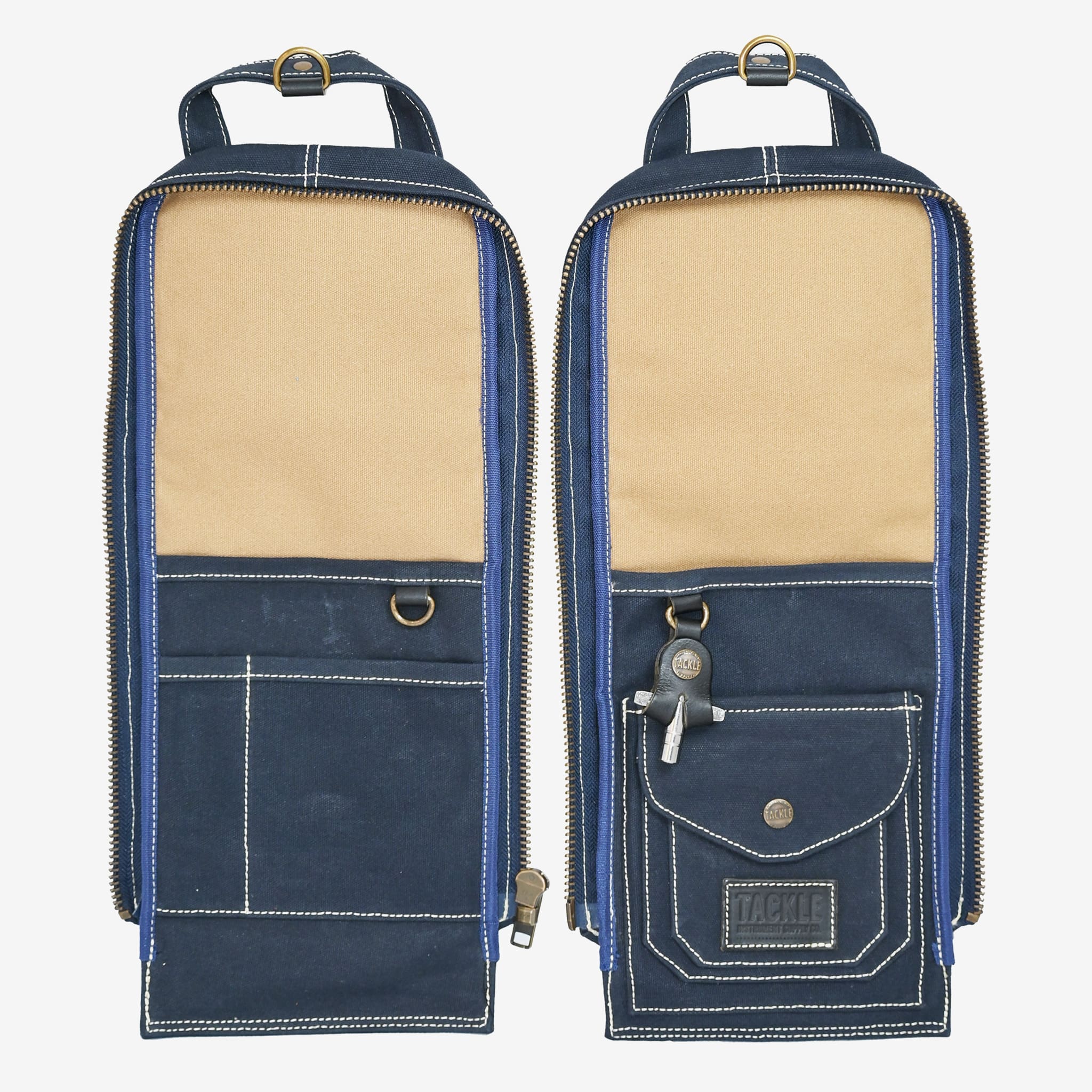 Tackle Instrument Supply Co Waxed Canvas Modular Stick Case | Big Tackle Instrument Supply Co Waxed Canvas Modular Stick Case | Big