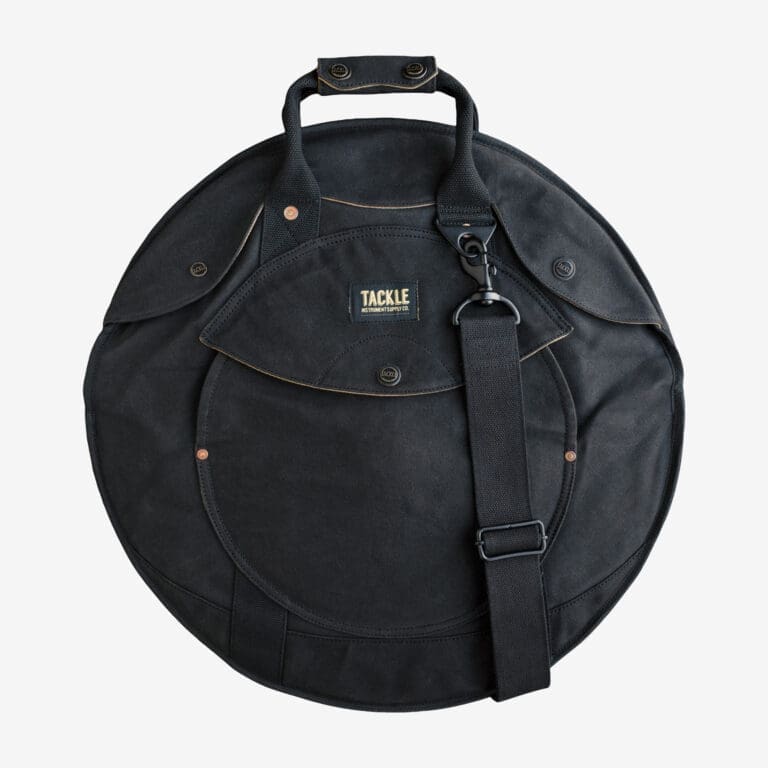 Tackle Instrument Supply Co Waxed Canvas Zipperless Cymbal Case in
