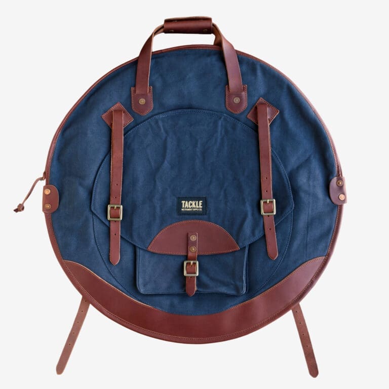 Tackle Instrument Supply Co Waxed Canvas Zipperless Cymbal Case in