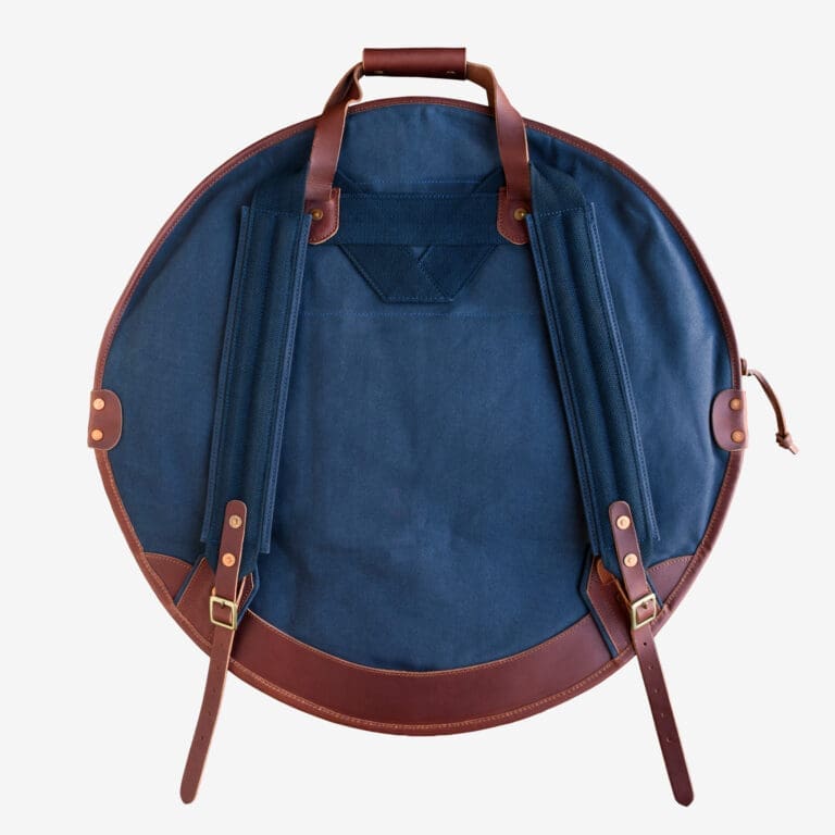Tackle Instrument Supply Co Waxed Canvas Backpack Cymbal Case in